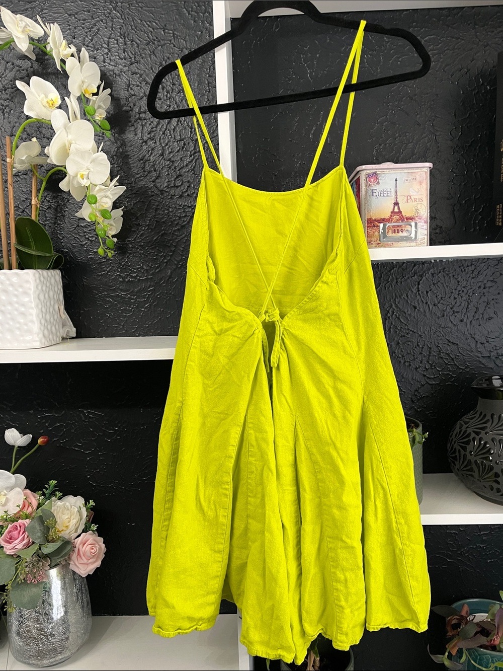 a new day Neon Lime Green Mini Dress - Picture 1 of 6